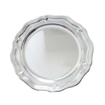 Stålfad "CHIPPENDALE", rundt Ø35 CM