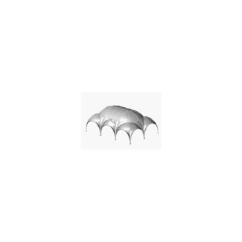 Multipavillon 6X9 med gulv - Billede 2