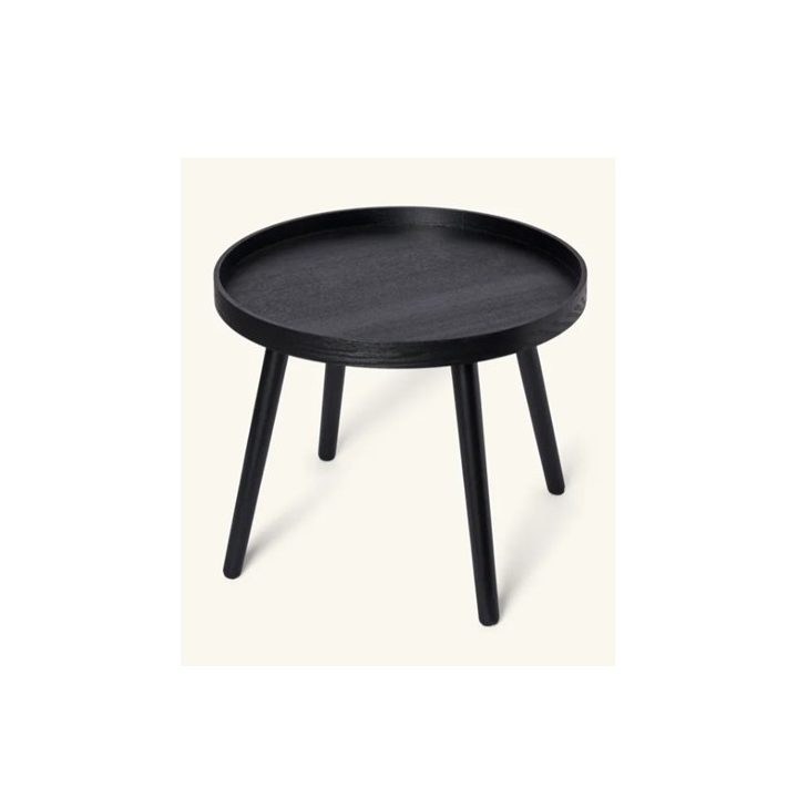 Sofabord sofa i træ, h:40 ø:50 cm